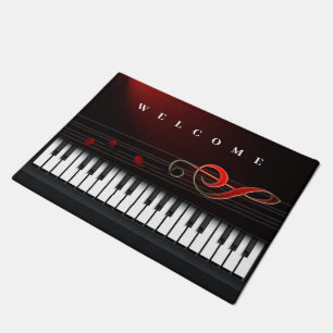 Paillasson Piano Treble Clef