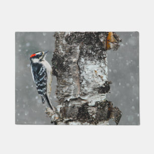Paillasson Pic Downy en neige - Photo originale