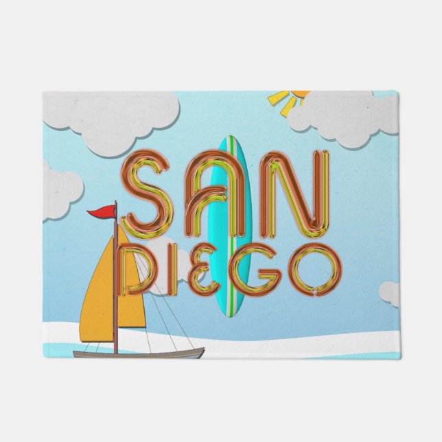 Paillasson PIÈCE EN T San Diego (Devant)