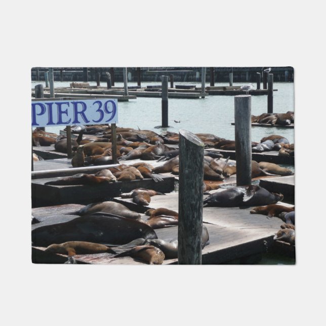 Paillasson Pier 39 Sea Lions (Devant)