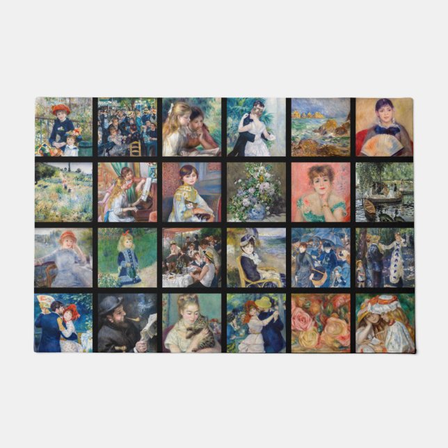 Paillasson Pierre-Auguste Renoir - Chefs-d'oeuvre Grille Coll (Devant)