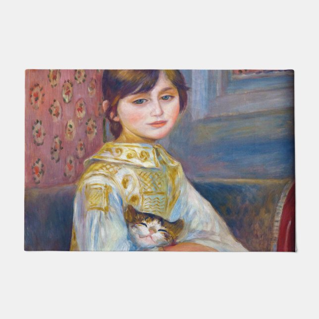 Paillasson Pierre-Auguste Renoir - Enfant avec chat (Devant)