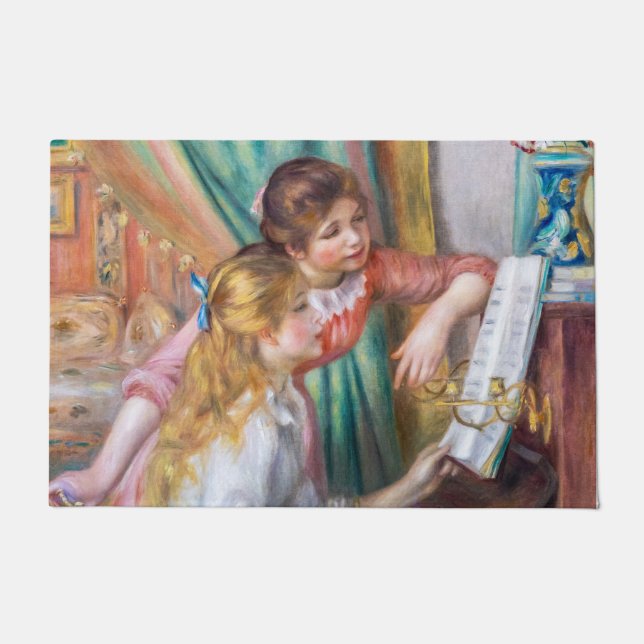 Paillasson Pierre Auguste Renoir - Jeunes filles au piano (Devant)