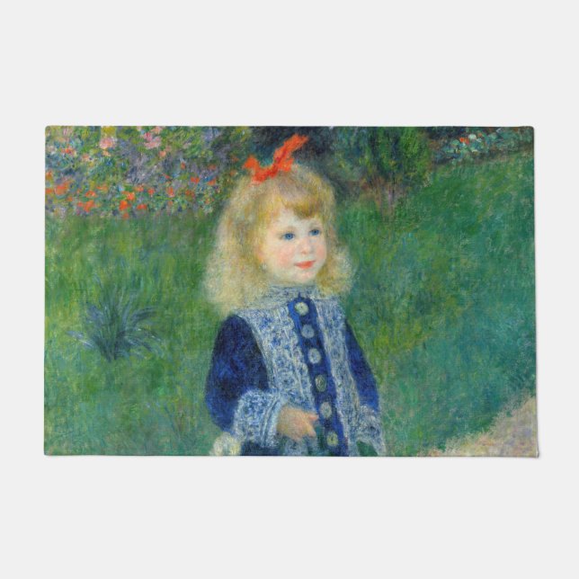 Paillasson Pierre-Auguste Renoir - Une fille avec une canne d (Devant)