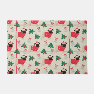 Paillasson Piggy Christmas Doormat