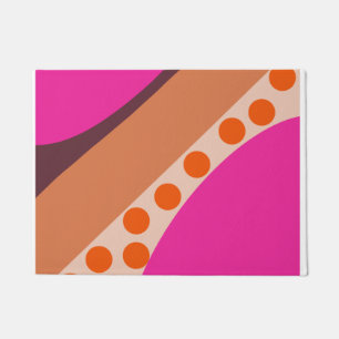 Paillasson Pink chaud et orange