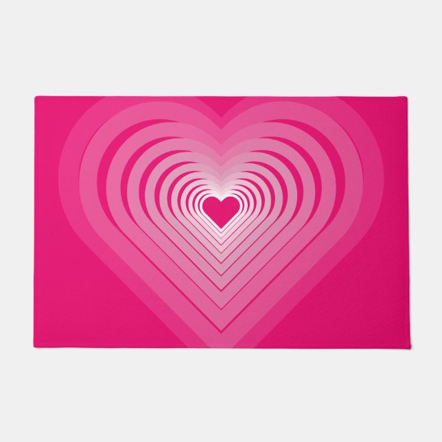 Paillasson Pink Heart Doormat (Devant)