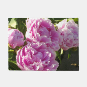 Paillasson Pink Peony photo cottage ferme jardin fleuri