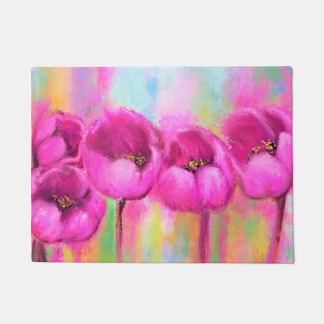 Paillasson Pink Tulip (Devant)