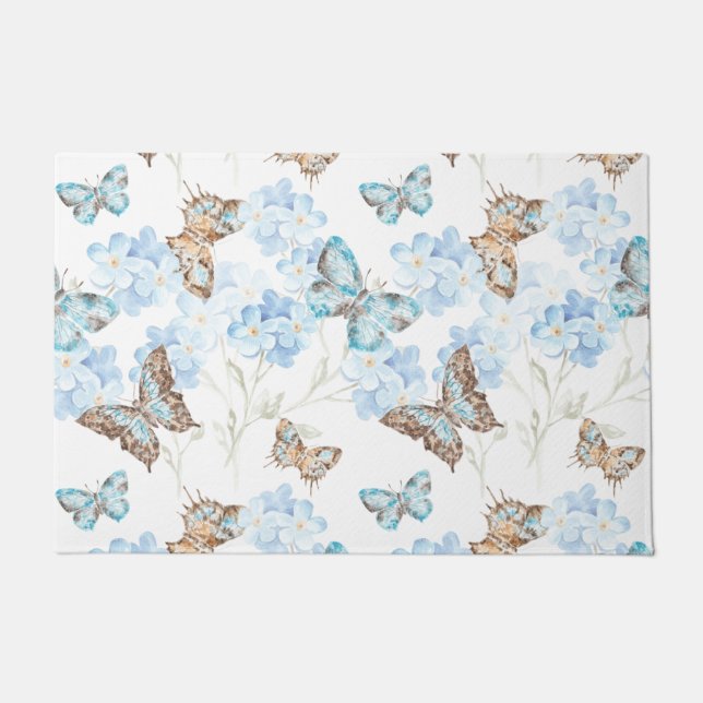 Paillasson Pinned Butterfly Art (Devant)