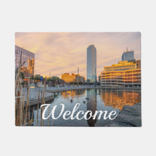 Paillasson Pioneer Plaza Pond Matin Welcome Doormat