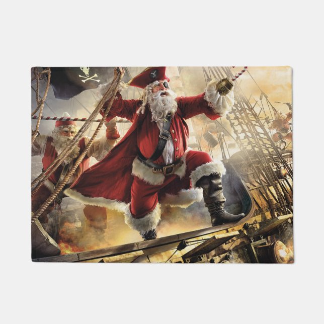 Paillasson Pirate Père Noël (Devant)