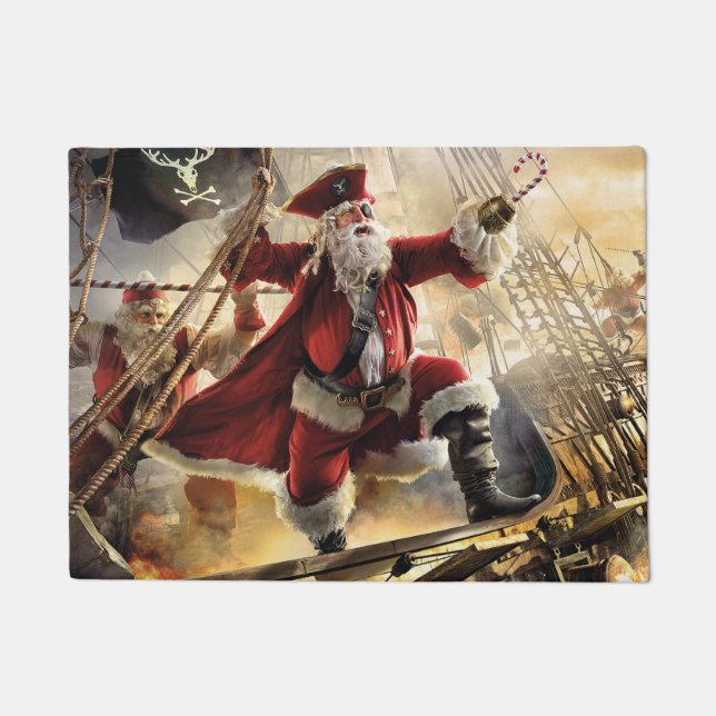 Paillasson Pirate Père Noël (Devant)