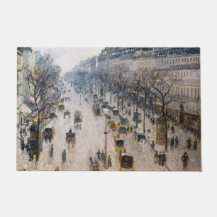 Paillasson Pissarro - Boulevard Montmartre, Matin d'hiver