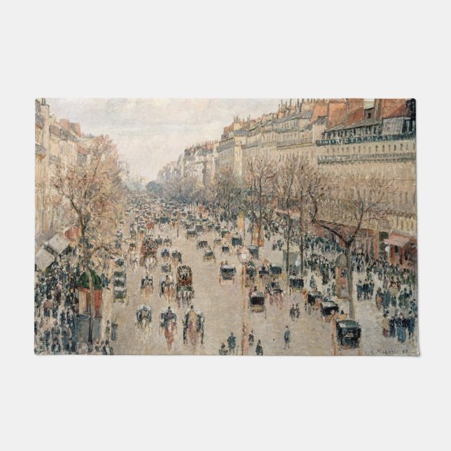 Paillasson Pissarro - Boulevard Montmartre, Soleil après-midi (Devant)