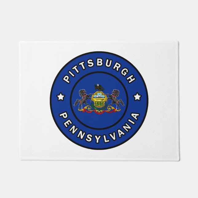 Paillasson Pittsburgh Pennsylvanie (Devant)