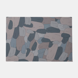 Paillasson Plage estivale murale moderne Rock motif