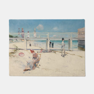 Paillasson Plage (Vacances à Mentone) (Art australien)