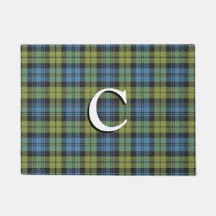 Paillasson Plaid de tartan de Campbell d'écossais