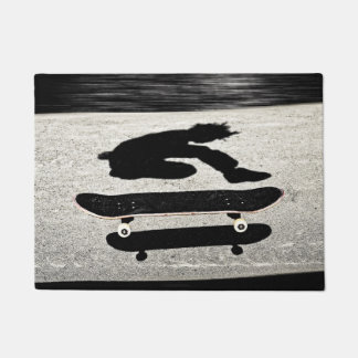 Paillasson planche à roulettes serrée