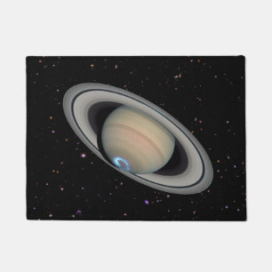 Paillasson Planète Saturn Starry Sky