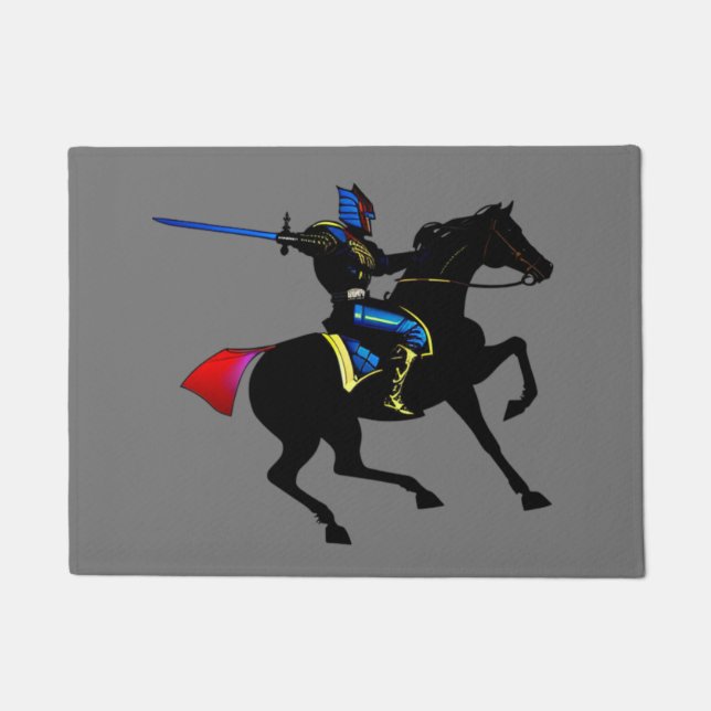 Paillasson Planificateur d'impression de toile de chevalier v (Devant)