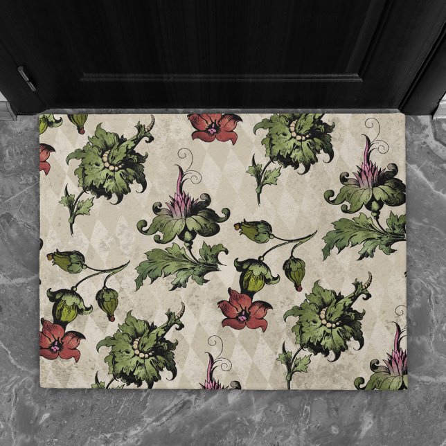 Paillasson Plante de sorcière apothecaire | Herbes botaniques (Créateur téléchargé)