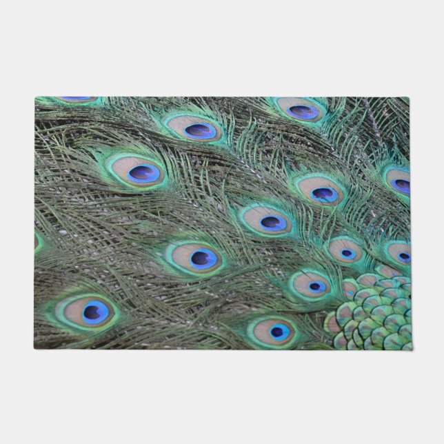 Paillasson Plumes de paon (Devant)