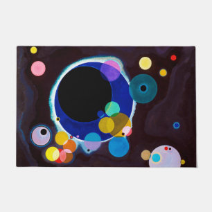 Paillasson Plusieurs cercles, Wassili Kandinsky
