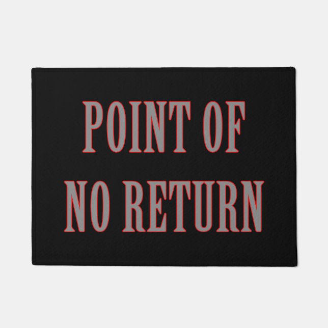 Paillasson Point De Retour (Devant)