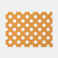 Pois blancs sur ambre