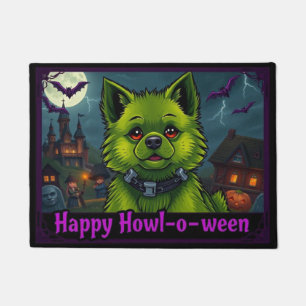 Paillasson Pomeranianstein Joyeux Hurlement-o-ween