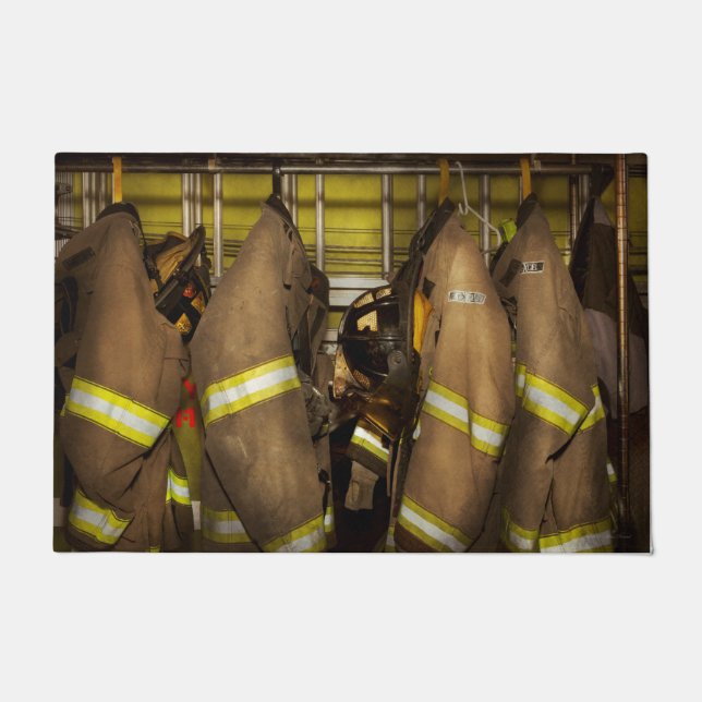 Paillasson Pompier - Camion de soute (Devant)