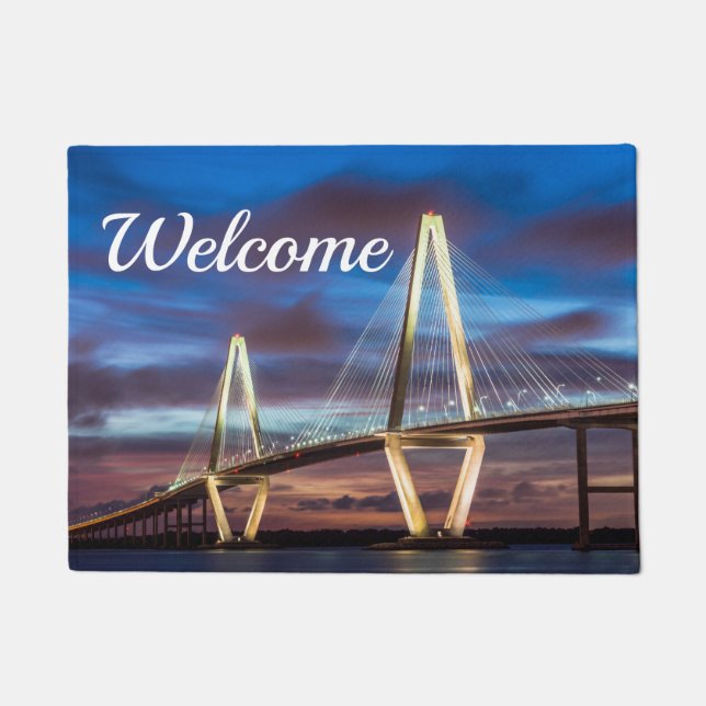 Paillasson Pont Arthur Ravenel À La Nuit (Devant)