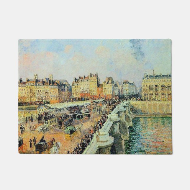 Paillasson Pont Neuf, Après-midi, Sunlight Camille Pissarro (Devant)
