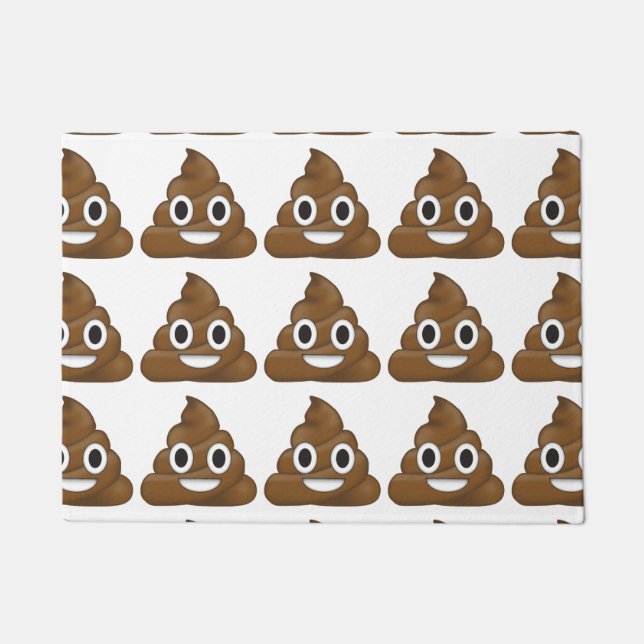 Paillasson Poop émoji (Devant)