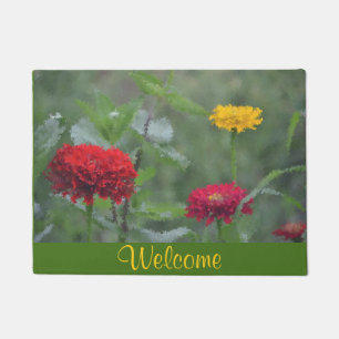 Paillasson Pormat de bienvenue de Zinnia