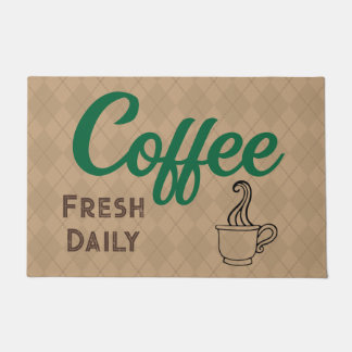 Paillasson Porte-café rétro