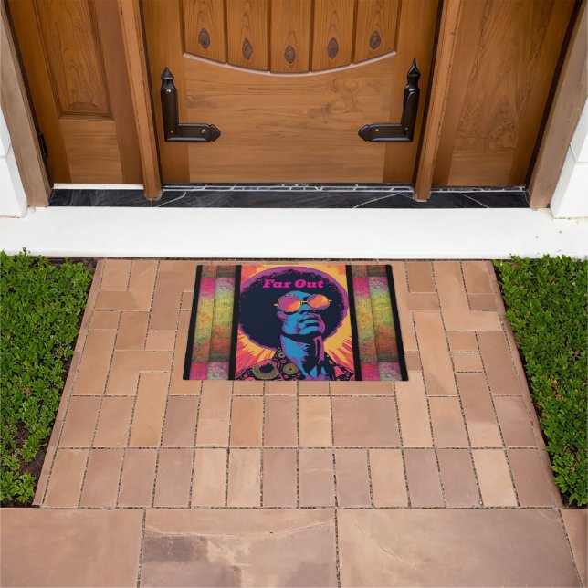 Paillasson Porte cool/Retro (De plein air)