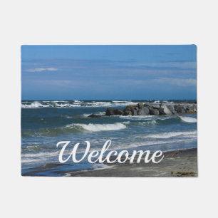 Paillasson Porte d'accueil de Folly Beach Atlantique