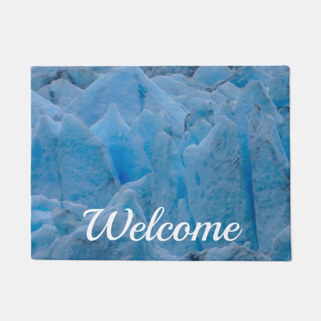 Paillasson Porte d'accueil du glacier bleu (Devant)