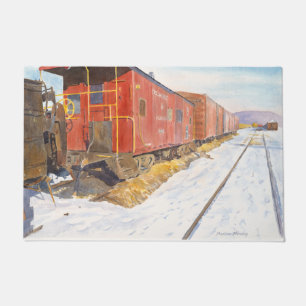 Paillasson Porte de Cabot rouge