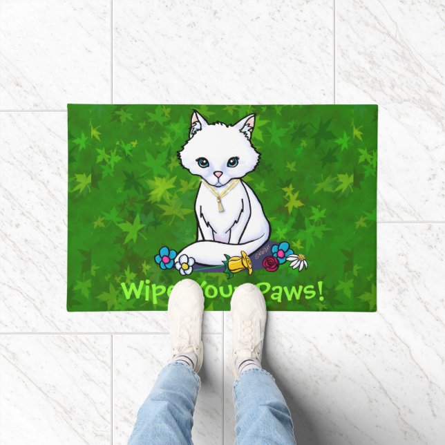Paillasson Porte de chat de l'aide du jardin (Intérieur)