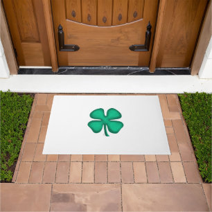 Paillasson Porte de fermeture irlandaise Lucky 4 Leaf