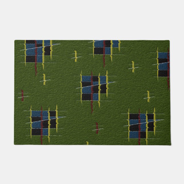 Paillasson Porte de la Branche d'Olivier (Devant)