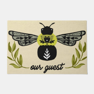 Paillasson Porte de miel amusant, Porte d'abeille, Mat extéri