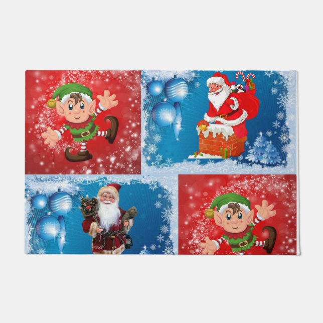 Paillasson Porte de Noël (Devant)