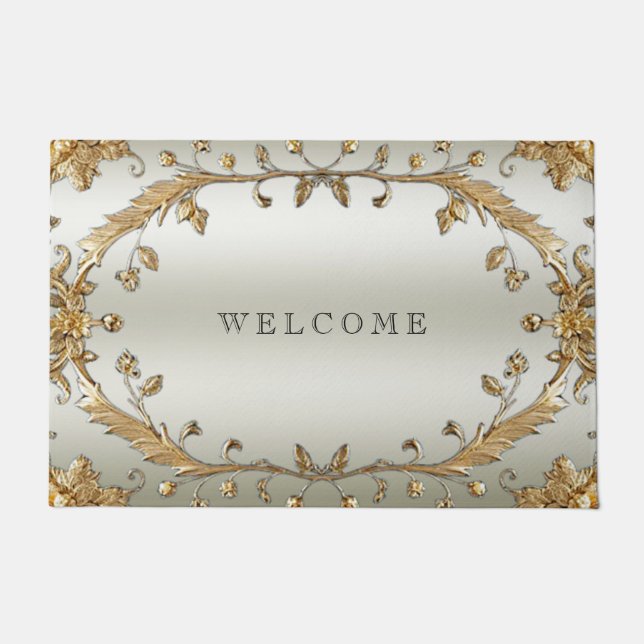 Paillasson Porte dorée (Devant)