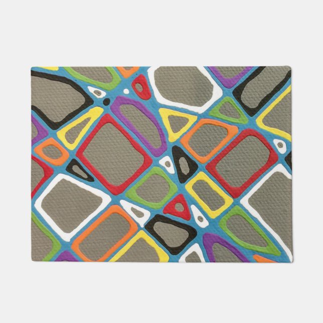 Paillasson Porte du canton Grey Mat (Devant)