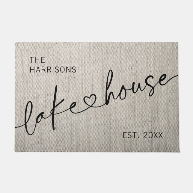 Paillasson Porte du lac moderne (Devant)